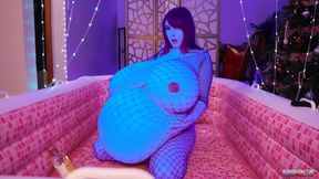 Z Cup Water Inflation Belly Inflation and Oil - Blue Version