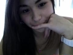 Asian Filipina girl show