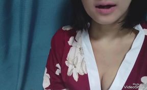 【オナサポ　ASMR】同人声優の実写付きオナサポボイス　和服お姉さんの甘々カウントダウンオナサポ　前半