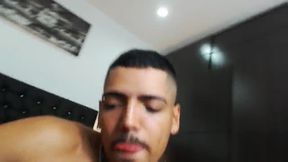 A Jerk Off Session by a Sexy Latino