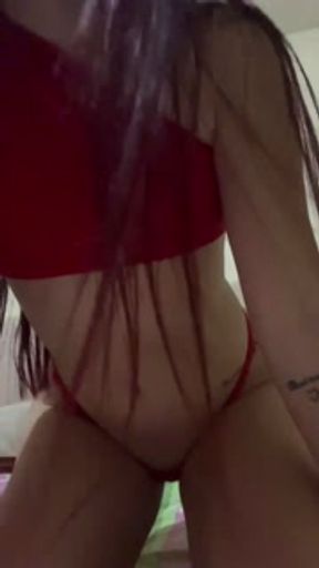 Licking pussy and clitoris, real orgasm, my classmate loves cunnilingus Instagram @nathali_2108