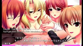 Big-Tits Harem Delivers Steamy Quadruple Handjob in Erotic Ijiru Tale