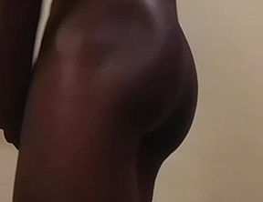 Big Ass in Thong and Tiny Waist for Doggy