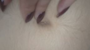 Deep Caresses: The Art of Touching My Belly
