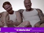 Damian Dragon fucks hot Red head | CAM4 male