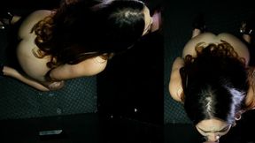 ”Great job Sophie, you make them come fast!”