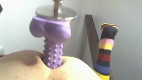 A fucking machine fucks my ass