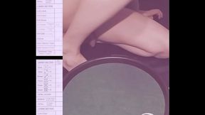 Playing Yahtzee with a GLASS UP MY ASS! Who will win?