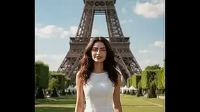 Newlywed bride sucks and rides her husband's massive member in 3D