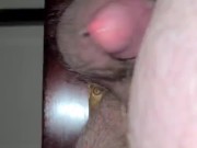 Chubby white male shooting massive load 018 (on a plushie)