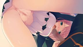 Love &mdash;  Elections &mdash;  and Chocolate Route Chisato Sumiyoshi Episode 19 : Cum witch Me if You want to Live !