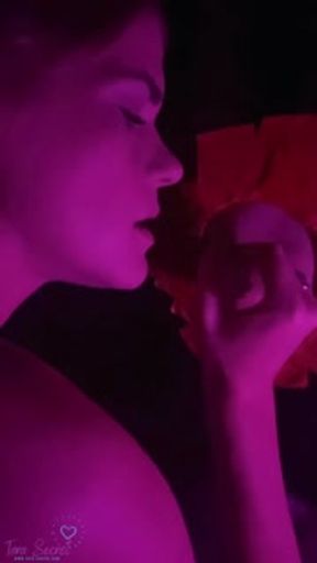 Tara Secret GloryMobil - Old Grandpa Enjoyed My Young Mouth And Gave Me Big Cumshot