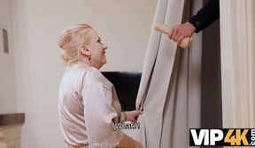 VIP4K. Teacher masturbates without knowing that student peeps on her