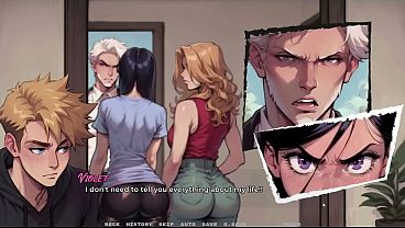 My New Girlfriend [ TABOO Hentai Game ] Ep.49 my STEP SIS grabbed my GF'_s ASS in front of her FATHER !