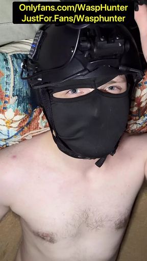 SWAT Police Officer Combat Blowjob