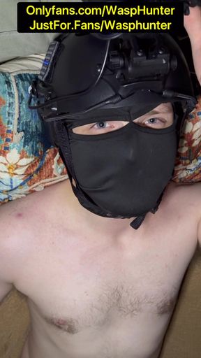 SWAT Police Officer Combat Blowjob