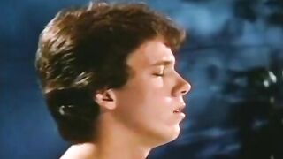 Ginger Lynn Allen, Tom Byron in young horny couple in a classic porn video