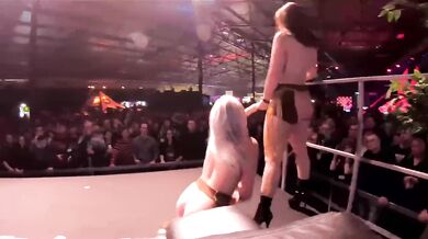 Lesbian Cowgirls Porn show with Pamela sanchez - Part 2