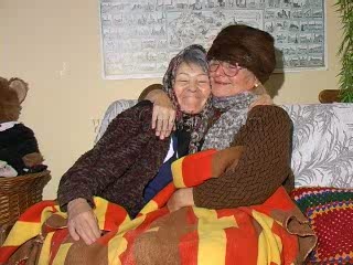 Two old lesbians lick each other's sweet pussies wit great enthusiasm