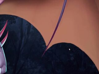 BREASTY mother I'd like to fuck BEING CREAMPIED BY MONSTER BAT