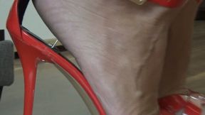 Tiptoe Squat Over Nails Leg Challenge
