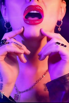 It's not your hand! My lips are moving on your dick up and down now!