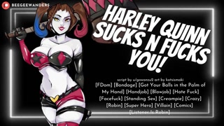 Harley Quinn Captures &amp; Interrogates You With Her Holes! || Erotic ASMR Roleplay for Men
