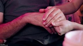 Age Gap Size Difference Creamy Lotion Hand Massage