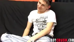Seth Serenity Toys His Ass While Jerking Off His Big Dick In Hot Solo Scene
