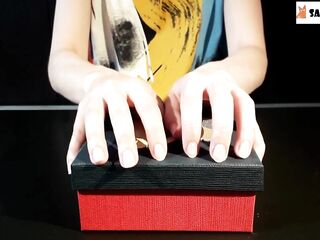 ASMR Царапает и постукивает по подарочным коробкам (БЕЗ РАЗГОВОРОВ) Часть 2