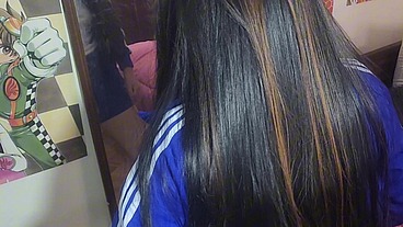 HOY NO QUIERO IR A CLASE!! Quiero DETONAR! Le Hago El Amor A Mi Compañera De Clase Frente Al Espejo!! Que RICO CULO TIENE!! - POV ("SHEER" COMPLETE VERSION)