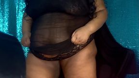 Ava Knightly With her clap clapping her ass playing with her pussy and big tits baby