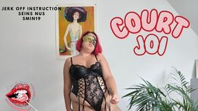 Court Joi - Short Jerk off instruction