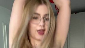 Member video sent by @chloechka @Bouncing Boobs & #Blonde #Curvy & Thick #Glasses Porn #Natural Big Tits porno movie video | Tik.Porn