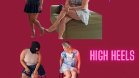 Princess Alexandra and Empress Bella dynamic of high heels