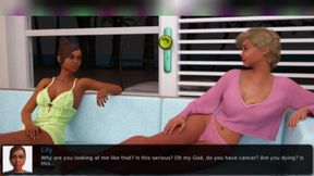 Lily kissed a girl... 3D porn cartoon sex