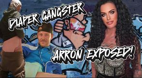 DIAPER WEARING WANNA BE GANGSTER ARRON EXPOSED