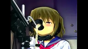 Petite Hentai Cutie Rides Giant Cock Machine – Jiggling Huge Tits Wild Action