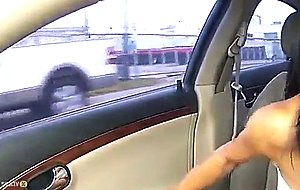 Latina teen mia hurley walk out with a cum on face