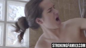 Kristof Cale's cock is serviced by grateful stepsister