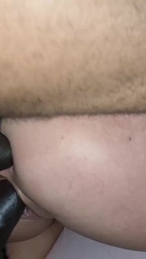 2 BBC destroying all the holes of Martina Smeraldi - double penetration   Clip 1