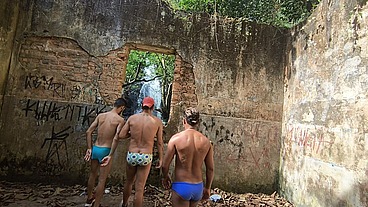Perdidos na cachoeira
