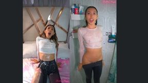 Full of cum, I'll make a wetlook for you