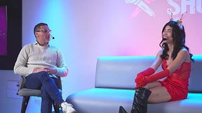 stuffing the turkey!! anal queen sara taylor does a hardcore dp with a double cum on her face