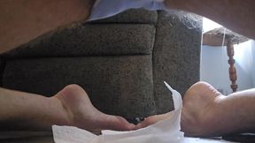 Anal Orgasm in Panties Riding Lovense Toy