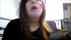 Sissy Marissa dildo anal and lovense lush play