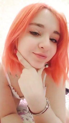 Day home masturbation with wild orgasm. Close-up. Part 2