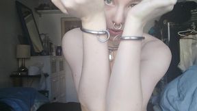 secretary transforms into bald slave