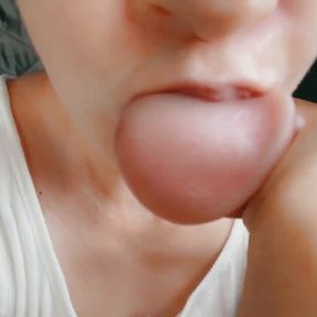 Cumshot in Care. Fuck Pussy Petite Girl Under Skirt and Cum in Pussy