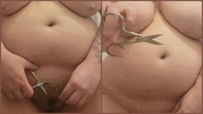 Trimming Pubes